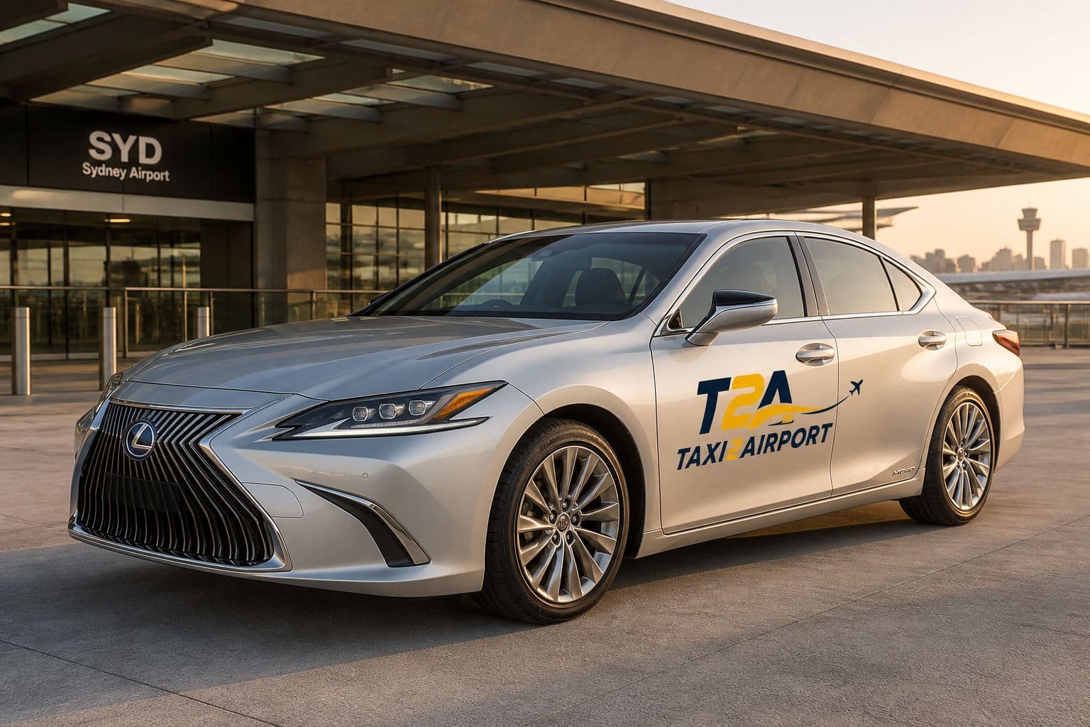 Taxi2Airport Lexus ES 300 executive sedan